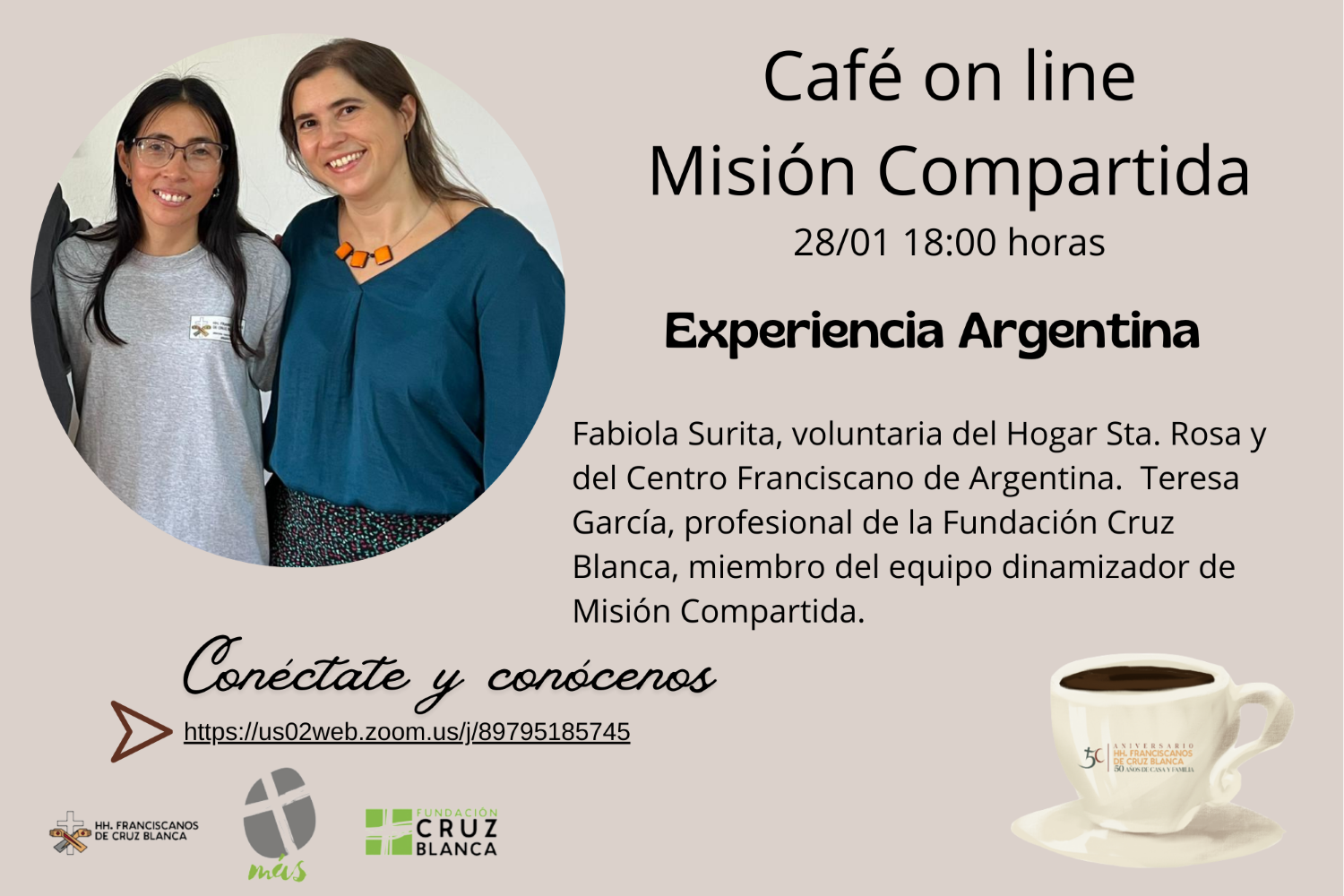 Café Misión Compartida on line