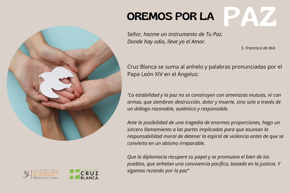 OREMOS POR LA PAZ