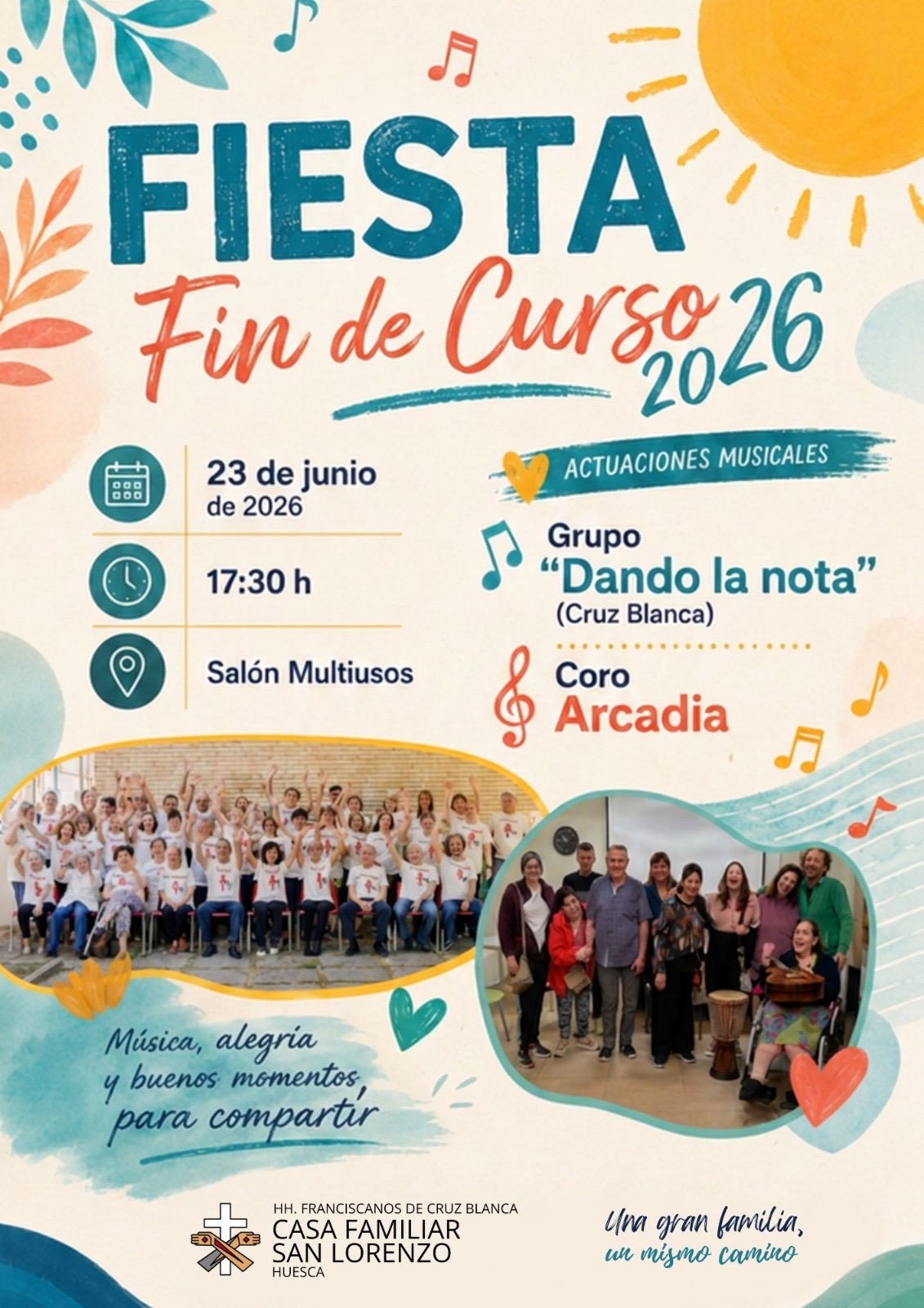 FIN DE CURSO EN CASA FAMILIAR DE HUESCA