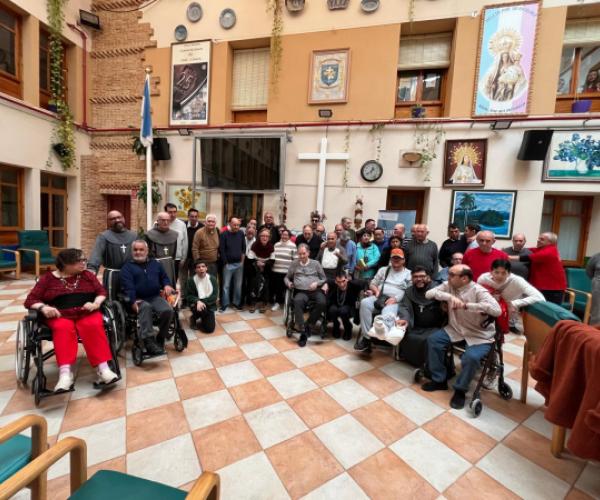 Visita de Don Ángel Román